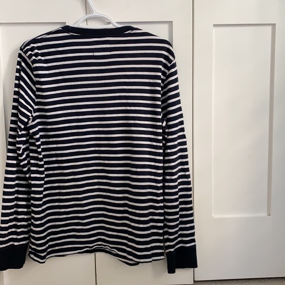Long Sleeve Striped Top - Picture 2 of 2